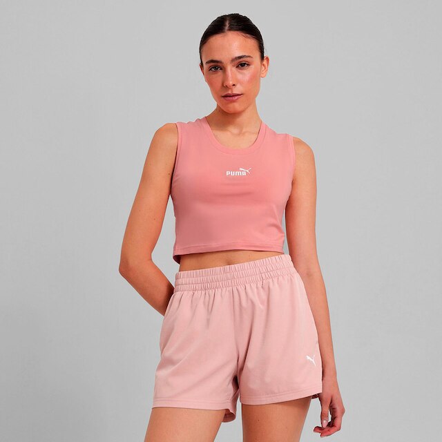 Camiseta Cropped Puma Slim Feminina